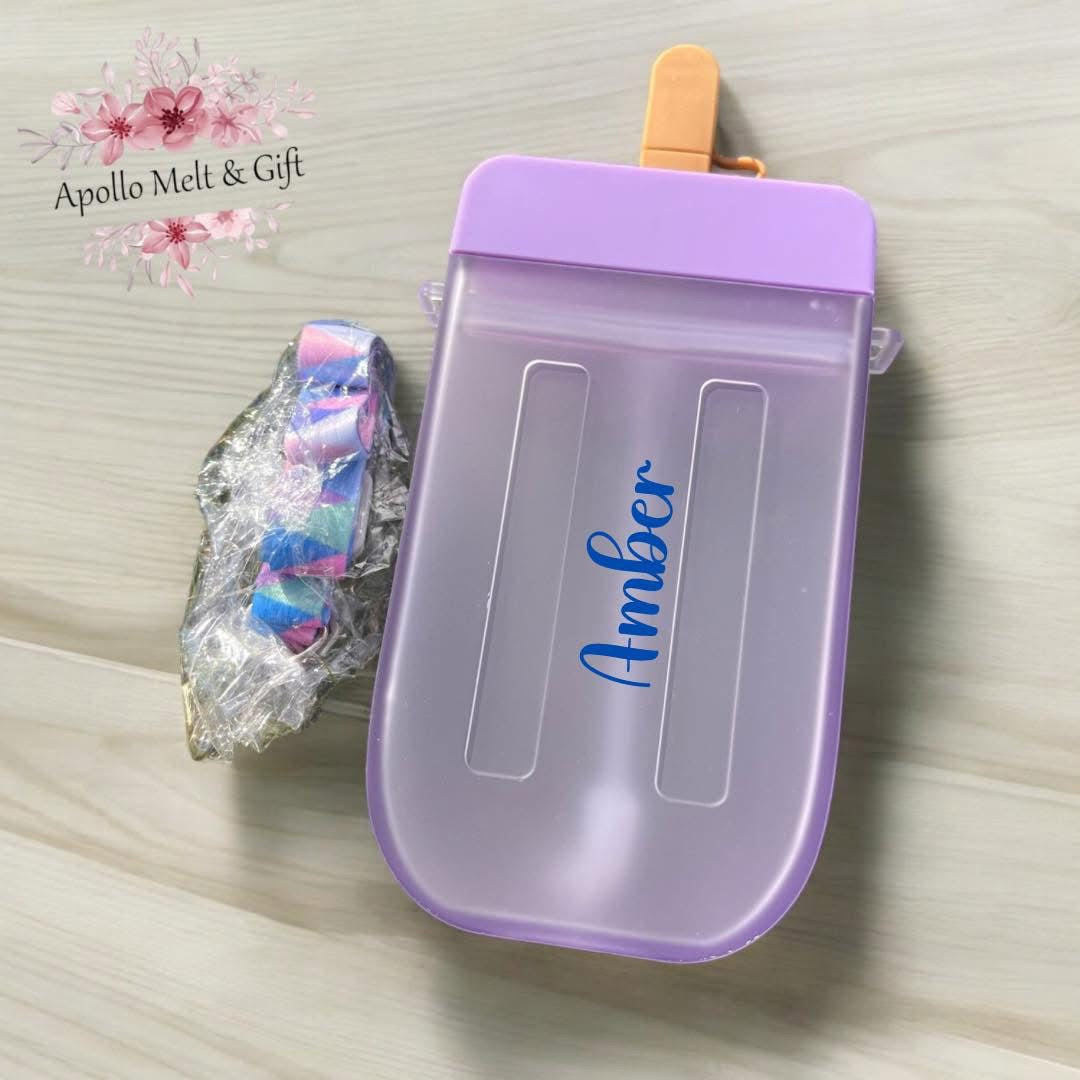 Personalised lolly drink-ware