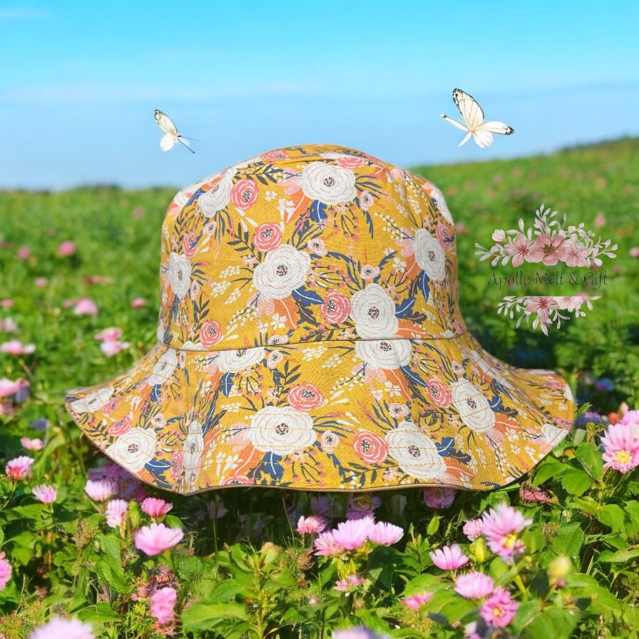 Handmade Bucket Hat- mystery fabric.