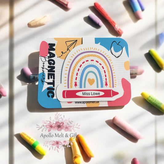 Personalised Teacher Magnetic Bookmark