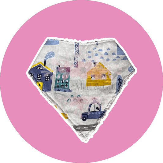 Townscape Dribble Baby Bib
