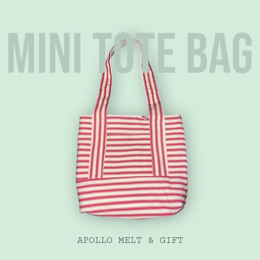 Handmade mini tote bag